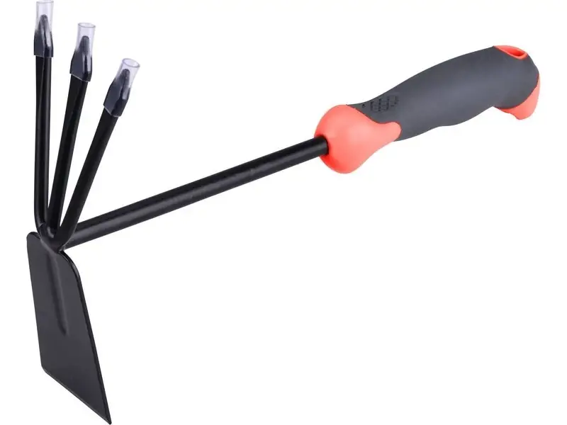 Kiváló minőség Extol kerti kapa-villa, fém, műanyag/TPR nyél, 31cm